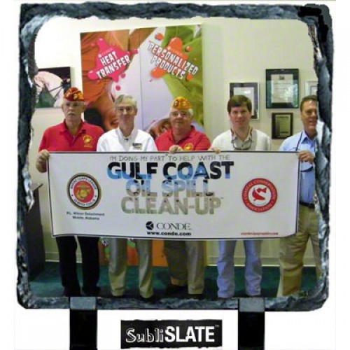 SubliSlate Sublimation Blank Slate Plaque 